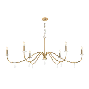 Z-Lite 63" Toussant 6 Light Chandelier image 8