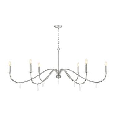 Z-Lite 63" Toussant 6 Light Chandelier image