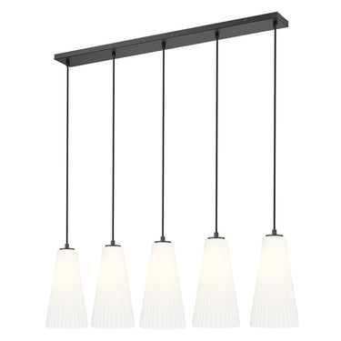 Z-Lite 7.25" Farrell 5 Light Linear Chandelier image 1