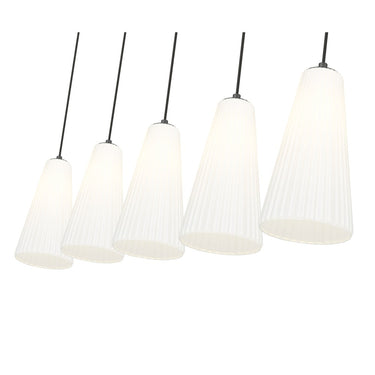 Z-Lite 7.25" Farrell 5 Light Linear Chandelier image 10