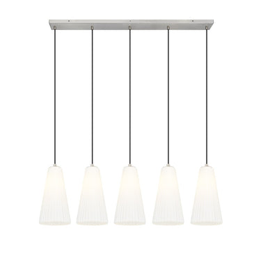 Z-Lite 7.25" Farrell 5 Light Linear Chandelier image 3