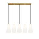 Z-Lite 7.25" Farrell 5 Light Linear Chandelier image 5