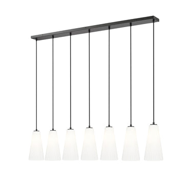 Z-Lite 7.25" Farrell 7 Light Linear Chandelier image 1