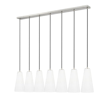 Z-Lite 7.25" Farrell 7 Light Linear Chandelier image 12