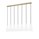 Z-Lite 7.25" Farrell 7 Light Linear Chandelier image 14