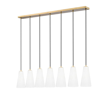 Z-Lite 7.25" Farrell 7 Light Linear Chandelier image 14