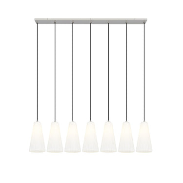 Z-Lite 7.25" Farrell 7 Light Linear Chandelier image 3