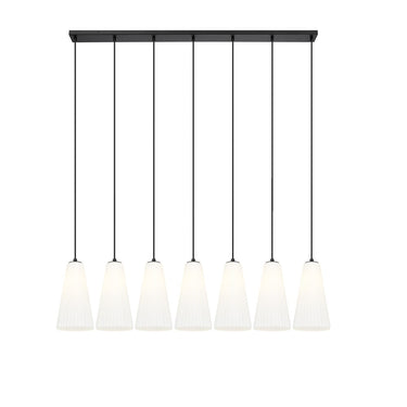 Z-Lite 7.25" Farrell 7 Light Linear Chandelier image 4