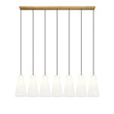 Z-Lite 7.25" Farrell 7 Light Linear Chandelier image 5