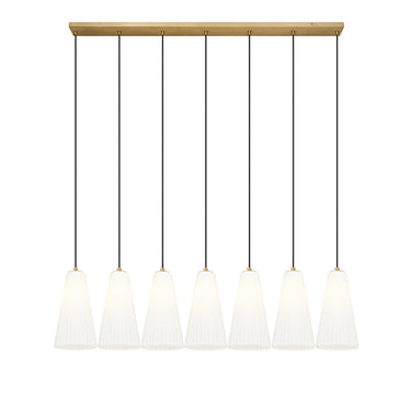 Z-Lite 7.25" Farrell 7 Light Linear Chandelier image 5