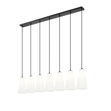 Z-Lite 7.25" Farrell 7 Light Linear Chandelier image 7