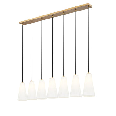 Z-Lite 7.25" Farrell 7 Light Linear Chandelier image 8