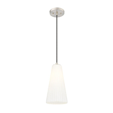 Z-Lite 7.25" Farrell Glass 1 Light Pendant image 2
