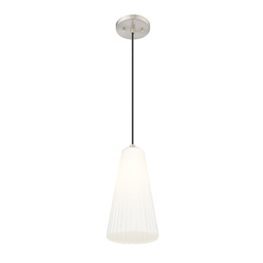 Z-Lite 7.25" Farrell Glass 1 Light Pendant image 4