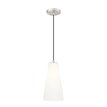 Z-Lite 7.25" Farrell Glass 1 Light Pendant image