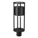 Z-Lite 7.25" Luca 1 Light Outdoor Post Mount Fixture image 1