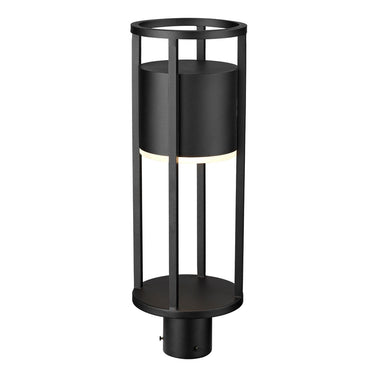 Z-Lite 7.25" Luca 1 Light Outdoor Post Mount Fixture image 1