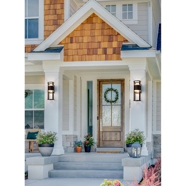 Z-Lite 7.25" Luca 2 Light Outdoor Wall image 5