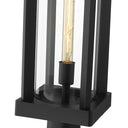 Z-Lite 7.5" Glenwood Glass 1 Light Outdoor Post Mount Fixture image 3