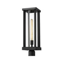 Z-Lite 7.5" Glenwood Glass 1 Light Outdoor Post Mount Fixture image
