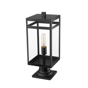 Z-Lite 7.5" Nuri 1 Light Outdoor Pier Mounted Fixture image 2