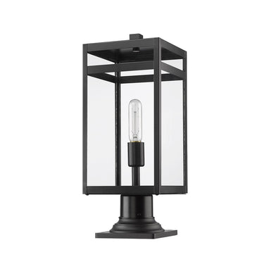 Z-Lite 7.5" Nuri 1 Light Outdoor Pier Mounted Fixture image 4