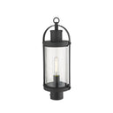 Z-Lite 7.5" Roundhouse 1 Light Outdoor Post Mount Fixture image 2