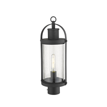 Z-Lite 7.5" Roundhouse 1 Light Outdoor Post Mount Fixture image 2