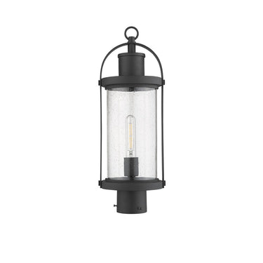 Z-Lite 7.5" Roundhouse 1 Light Outdoor Post Mount Fixture image 4