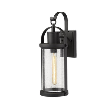 Z-Lite 7.5" Roundhouse 1 Light Outdoor Wall image 1