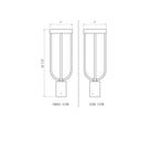 Z-Lite 7" Leland 1 Light Outdoor Post Mount Fixture image 5