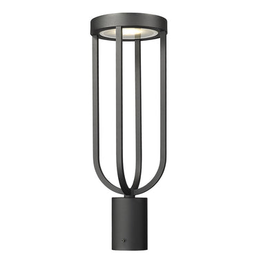 Z-Lite 7" Leland 1 Light Outdoor Post Mount Fixture image