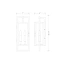 Z-Lite 7" Lucian 2 Light Outdoor Wall image 7