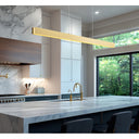 Z-Lite 72" Long Hudson 1 Light Linear Chandelier image 16