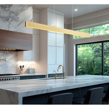 Z-Lite 72" Long Hudson 1 Light Linear Chandelier image 16