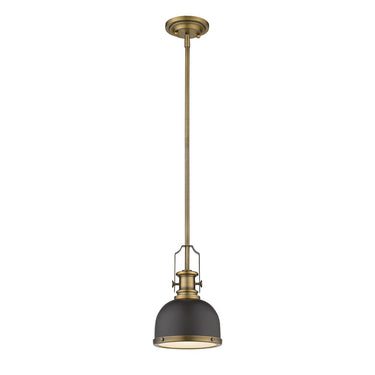 Z-Lite 8.25" Melange 1 Light Pendant image 1