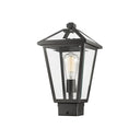 Z-Lite 8.25" Talbot 1 Light Outdoor Post Mount Fixture image 2