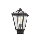 Z-Lite 8.25" Talbot 1 Light Outdoor Post Mount Fixture image 3
