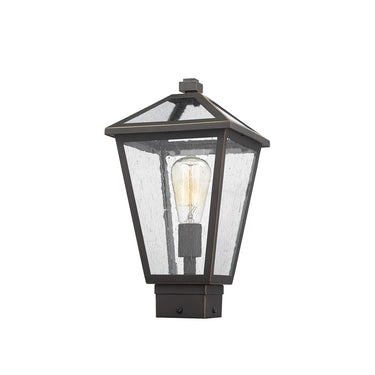 Z-Lite 8.25" Talbot 1 Light Outdoor Post Mount Fixture image 3