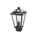 Z-Lite 8.25" Talbot 1 Light Outdoor Post Mount Fixture image 4