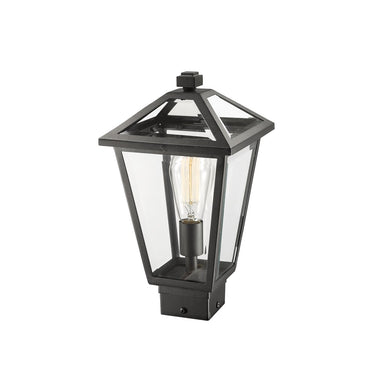 Z-Lite 8.25" Talbot 1 Light Outdoor Post Mount Fixture image 4