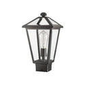 Z-Lite 8.25" Talbot 1 Light Outdoor Post Mount Fixture image 8
