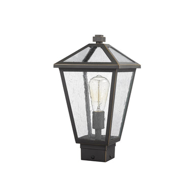 Z-Lite 8.25" Talbot 1 Light Outdoor Post Mount Fixture image 9