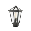 Z-Lite 8.25" Talbot 1 Light Outdoor Post Mount Fixture image