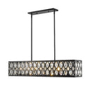 Z-Lite 8.5" Dealey 7 Light Linear Chandelier image 2