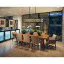 Z-Lite 8.5" Dealey 7 Light Linear Chandelier image 5
