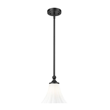 Z-Lite 8" Fleur 1 Light Pendant image 1
