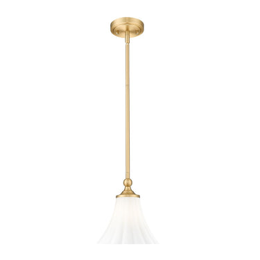 Z-Lite 8" Fleur 1 Light Pendant image 2