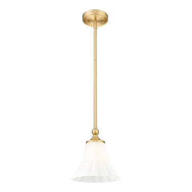 Z-Lite 8" Fleur 1 Light Pendant image 8