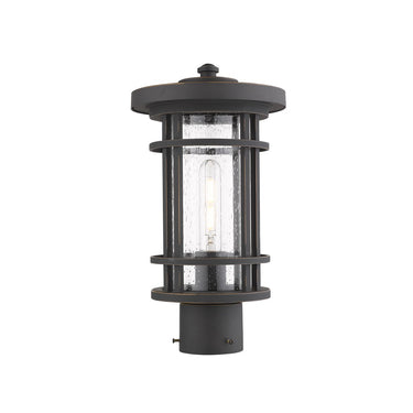 Z-Lite 8" Jordan 1 Light Outdoor Post Mount Fixture image 1